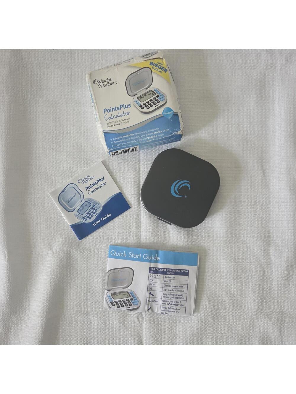 Weight Watchers PointsPlus Calculator with User Guide and Quick Start Guide